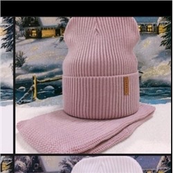 Комплект шапка+снуд