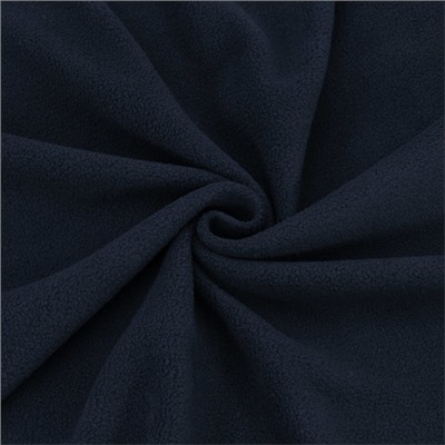 Ткань на отрез флис цвет Dark navy