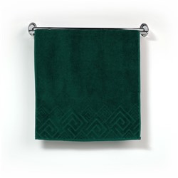 Полотенце махровое «Poseidon», 50х90, цвет зелёный