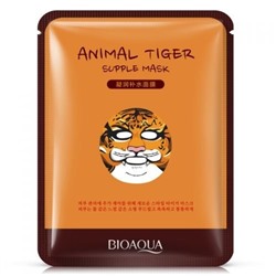 Маска  для лица Тигр питательная BIOAQUA Animal Tiger Mask (30г)