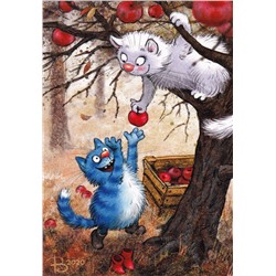 Картина по номерам на подрамнике GX42614 Рина Зенюк, Поздние яблочки